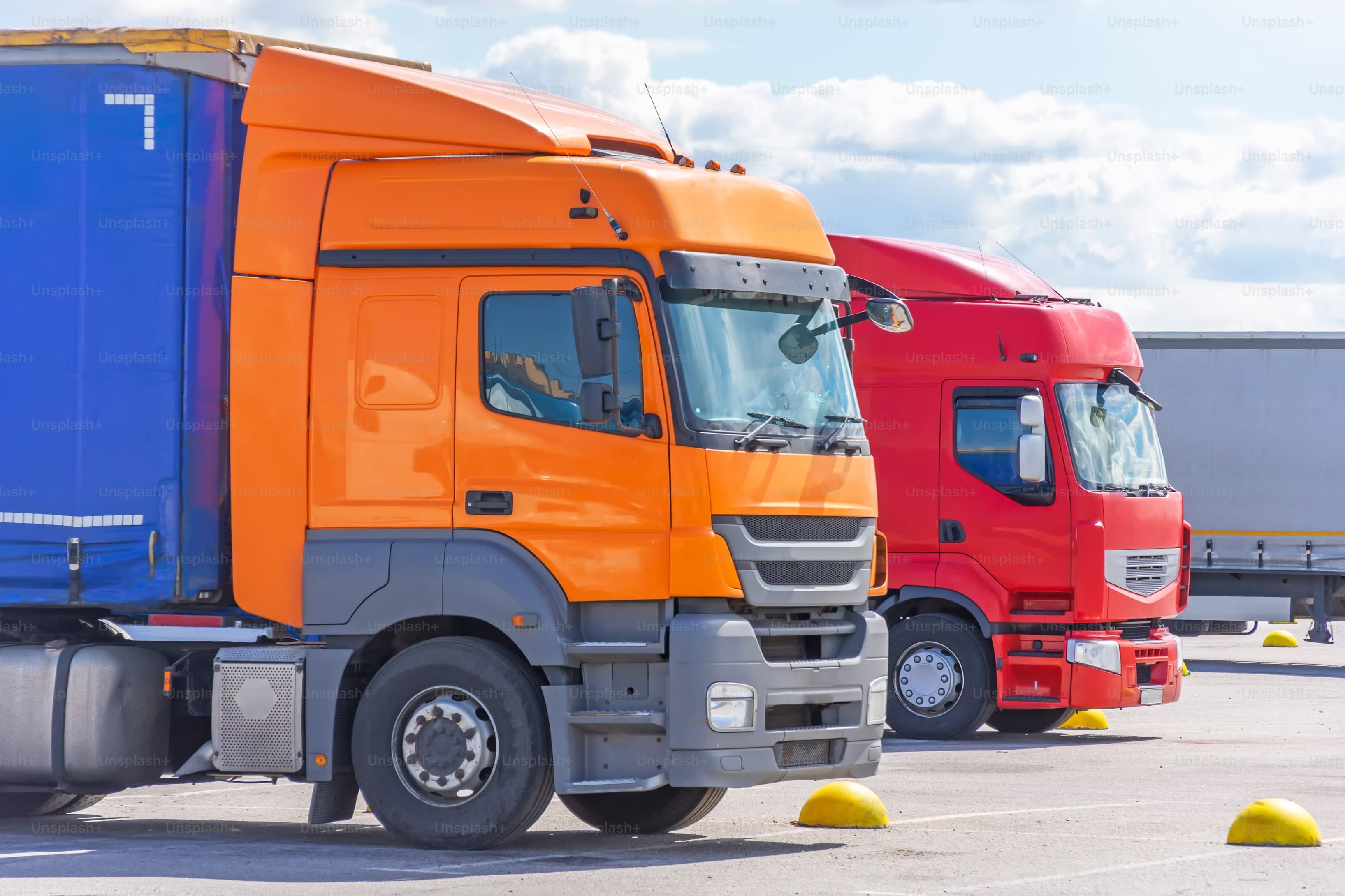 Modern, Well-Maintained Trucks